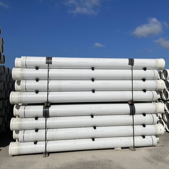TRUSS PIPE is a thermoplastic composite, double-wall pipe 