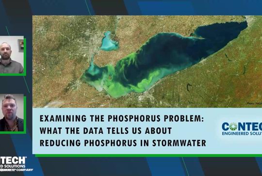 Screenshot of Examining the Phosphorus Problem: What the Data Tells Us About Reducing Phosphorus in Stormwater Webinar 