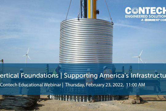 Screenshot of Vertical Foundations | Supporting America's Infrastructure Webinar