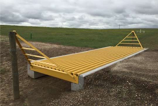 Big R cattle guard.